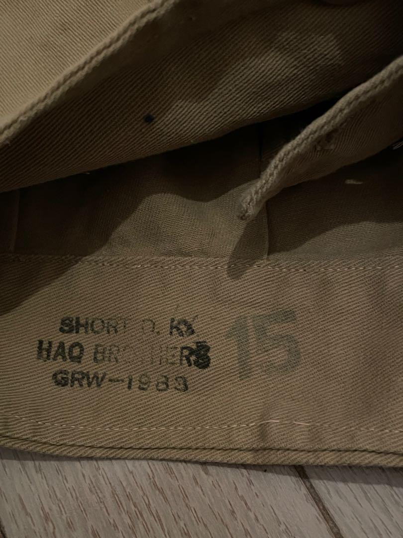 Vintage 80s British Army イギリス軍 グルカショーツ