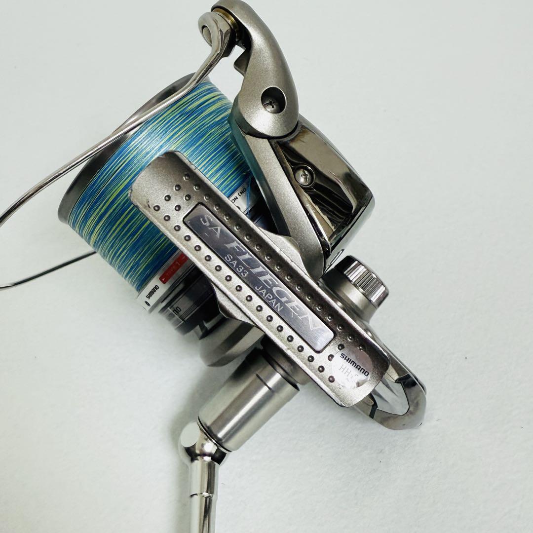 【箱付き】SHIMANO 09 スーパーエアロフリーゲン 極細仕様　替スプール有