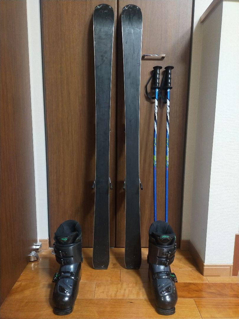 子供スキー3点セット　ジュニア　 スキー板 130cm ブーツ 23cm