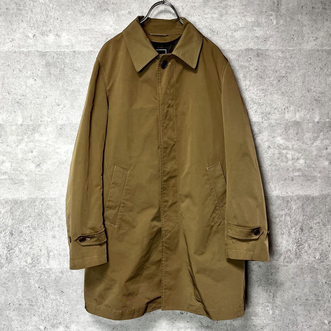 美品★シップス SHIPS ステンカラーコート ベージュ M