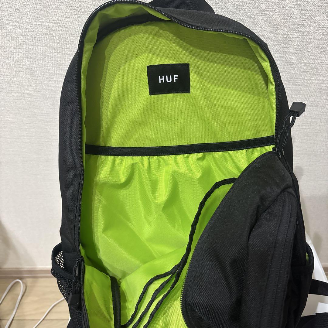 ハフHUFメンズバックパックリュックスケボースケーター24L美品