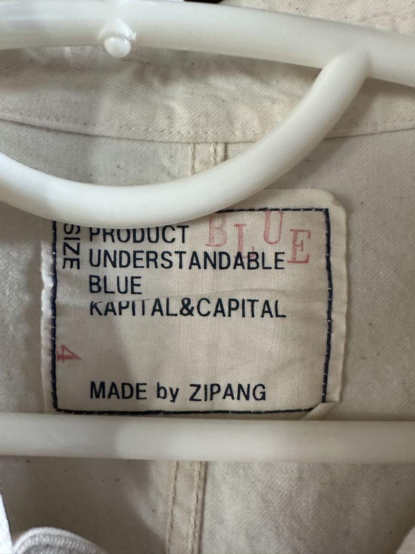 KAPITAL&CAPITAL アイボリー ロングコート サイズ4