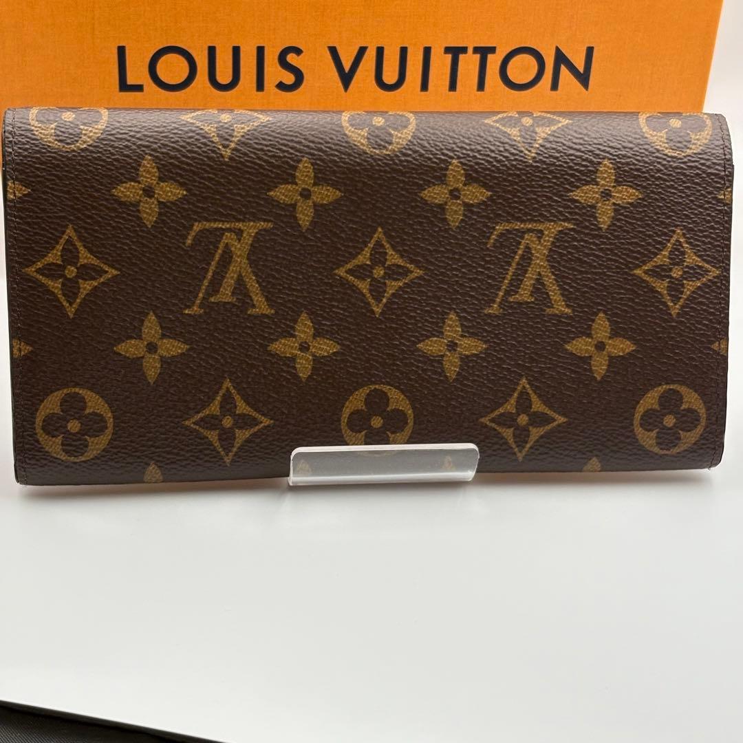 ルイヴィトン モノグラム エミリー ローズバレリーヌ 長財布 新型