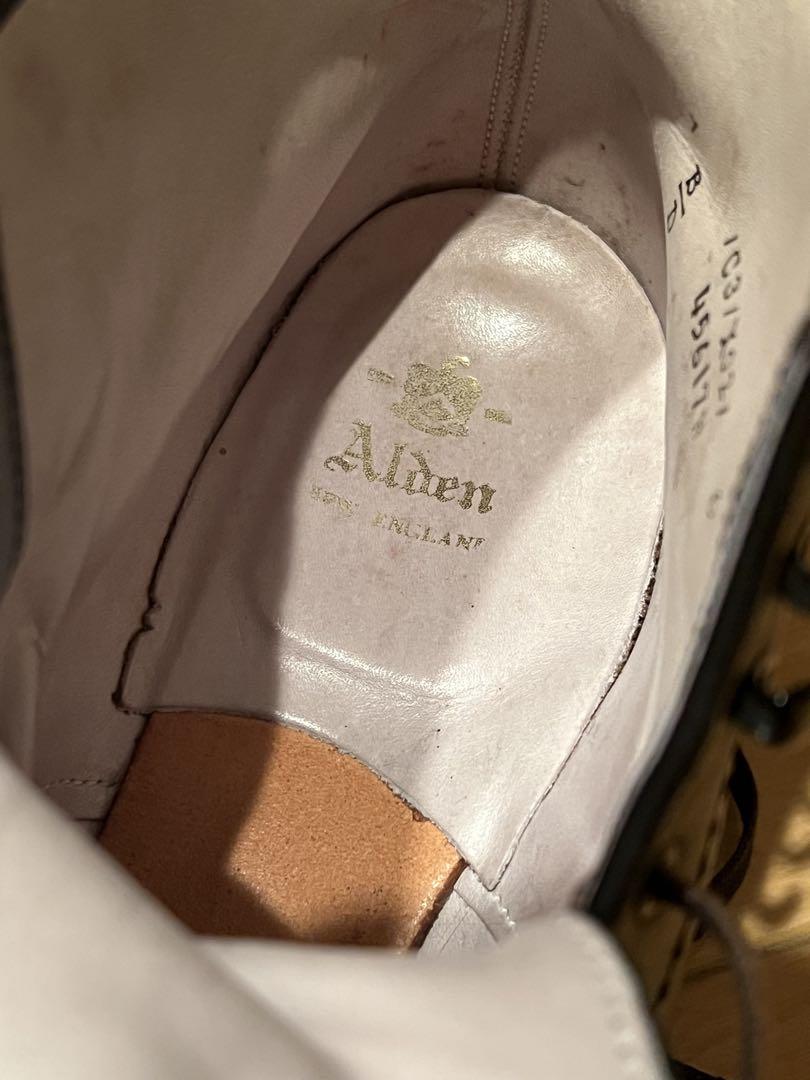 Alden カーフブーツ
