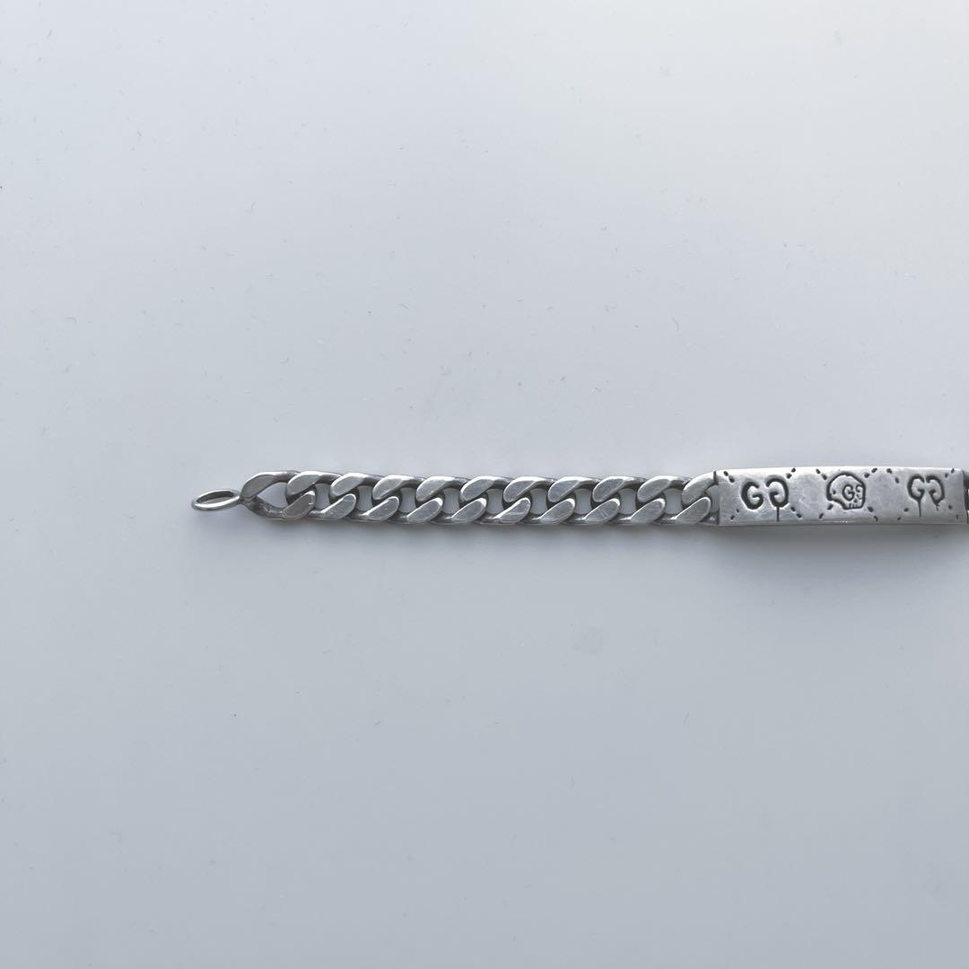 GUCCI ゴーストブレスレット 925silver 刻印17