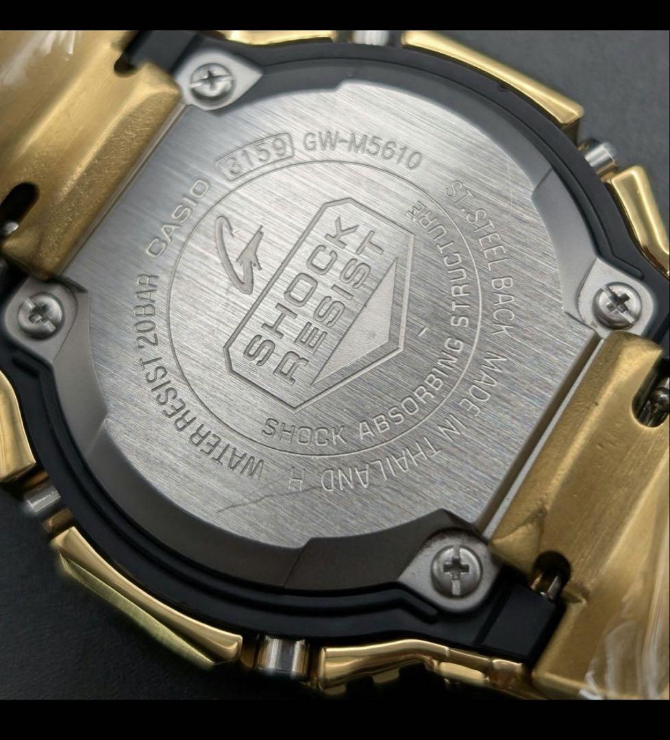 G-SHOCK GWM5610 電波ソーラー ゴールドフルメタル G-SHOCK GWM5610 電波ソーラー ゴールドフルメタル - メルカリ
