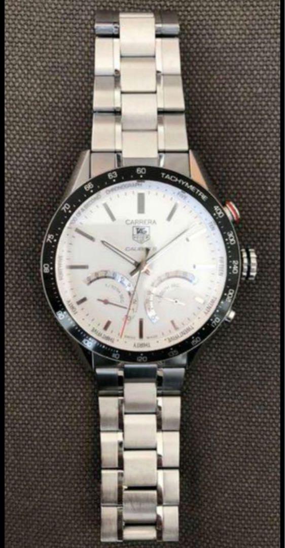 TAG Heuer Carrera クロノグラフ　白文字盤