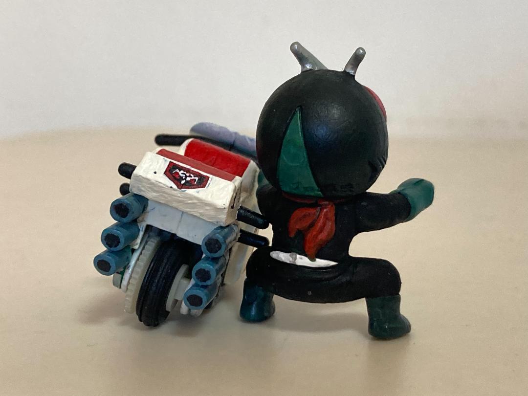 仮面ライダー旧１号２種＆サイクロン号　塗装消しゴム MEDICOM TOY - RAH 仮面ライダー旧1号＆サイクロン号究極版セット