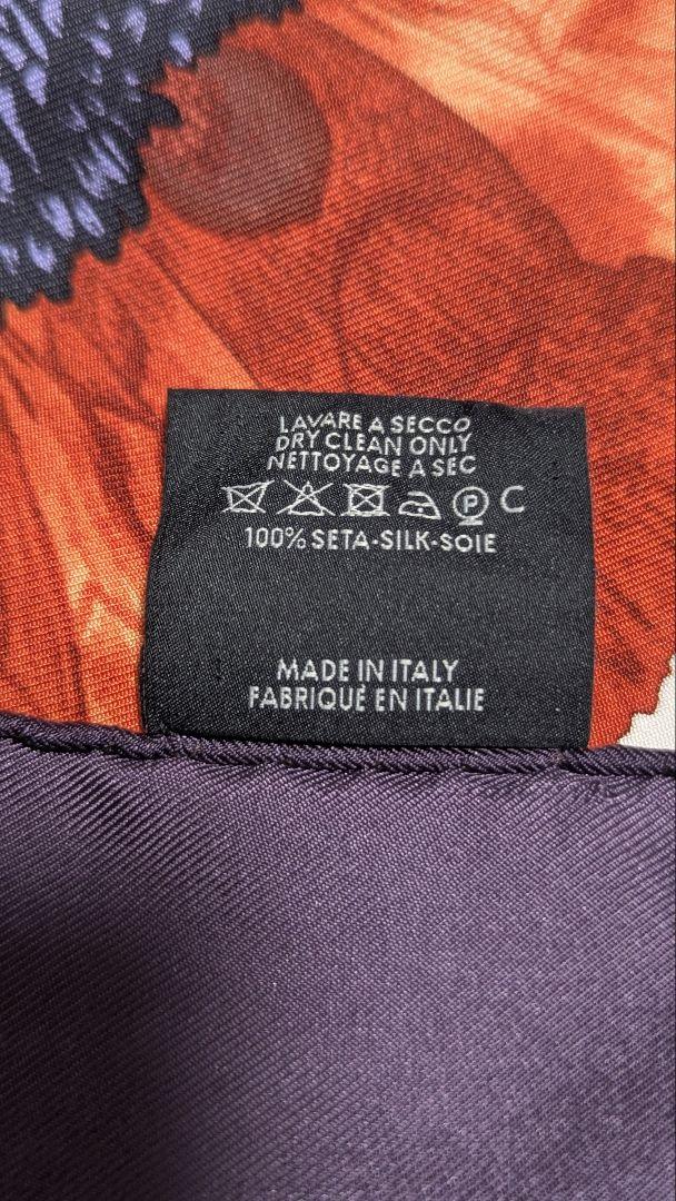 GUCCI シルク スカーフ 花柄 グッチ 　Italy　イタリア製　美品