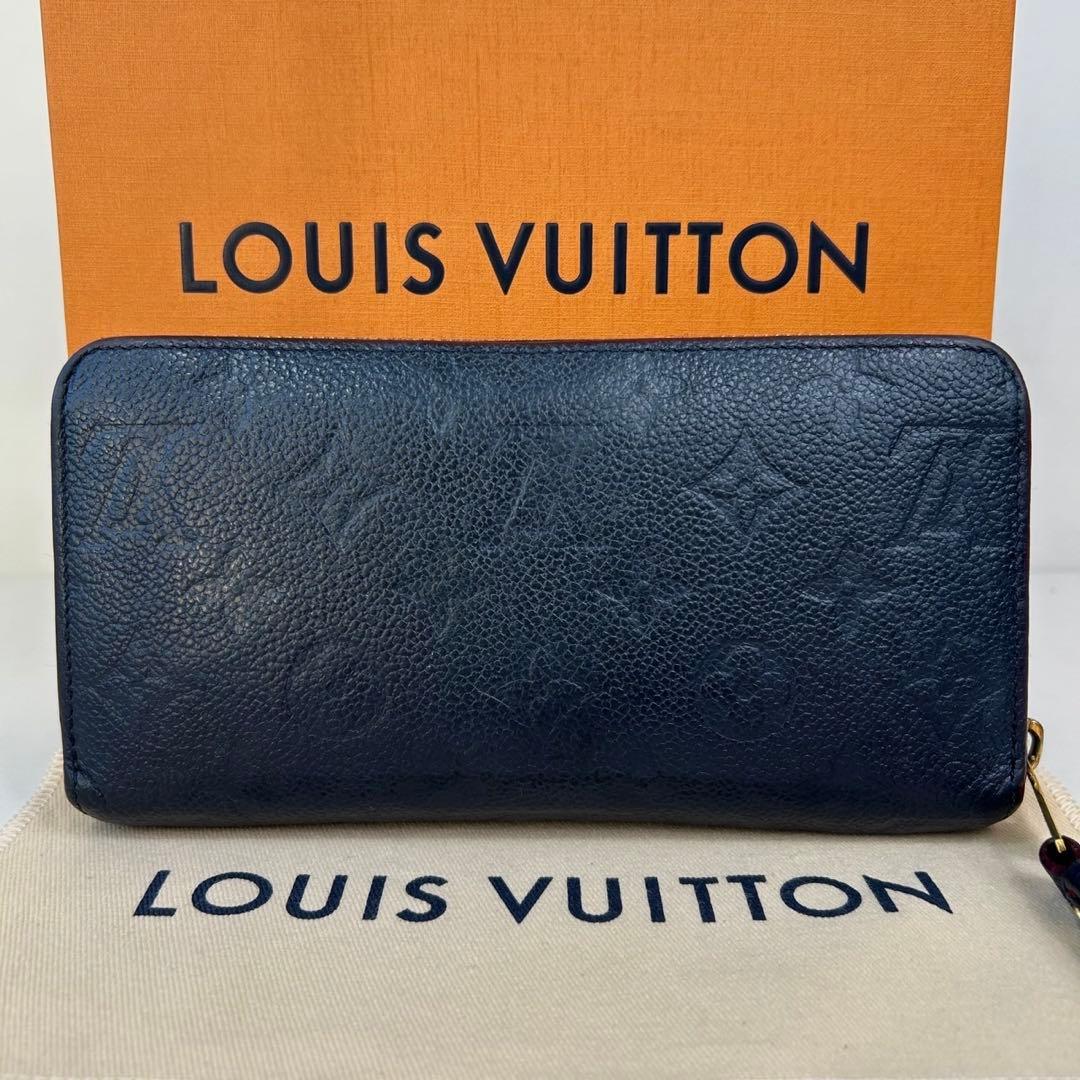 ✅【美品】 メンテ済み ルイヴィトン アンプラント モノグラム 長財布 ネイビー ✅【美品】 メンテ済み ルイヴィトン アンプラント モノグラム 長財布 ネイビー