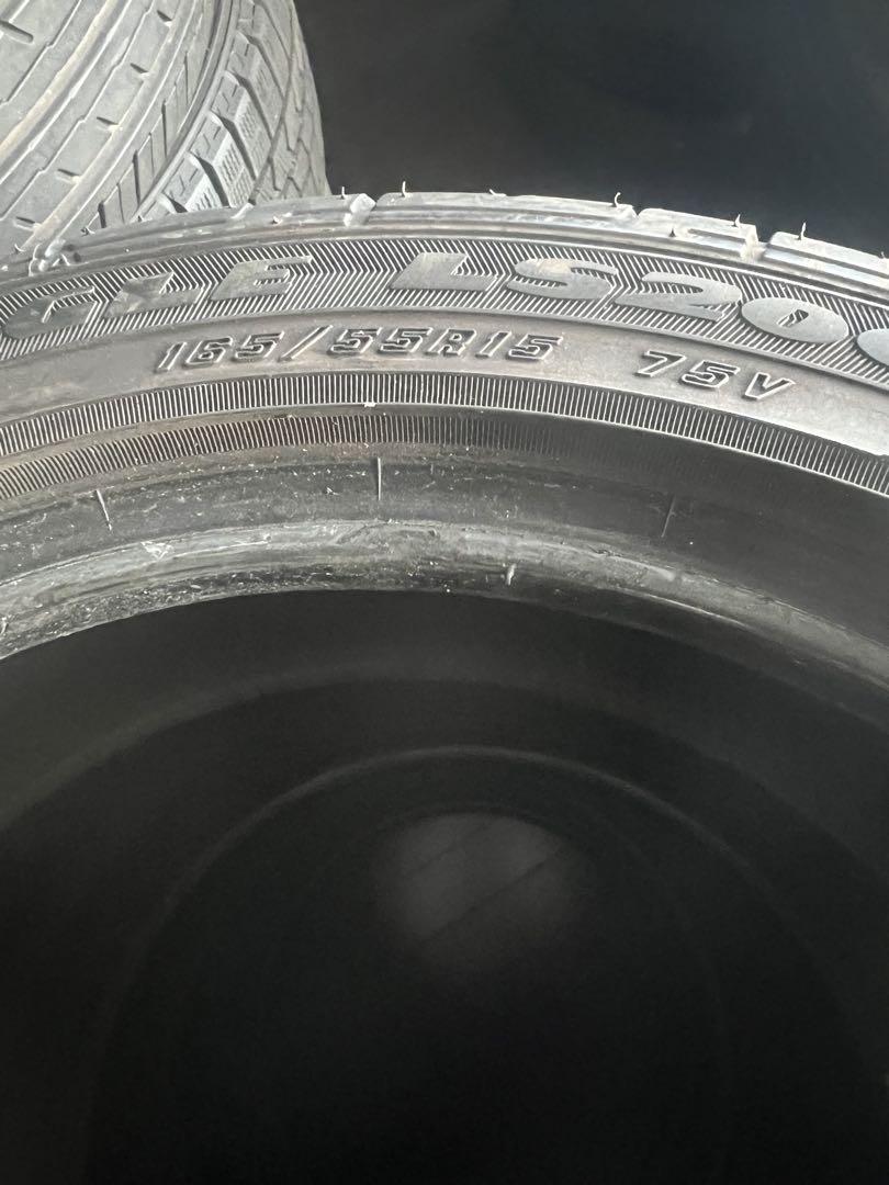 165/55R15, グッドイヤータイヤ,2022年,4本