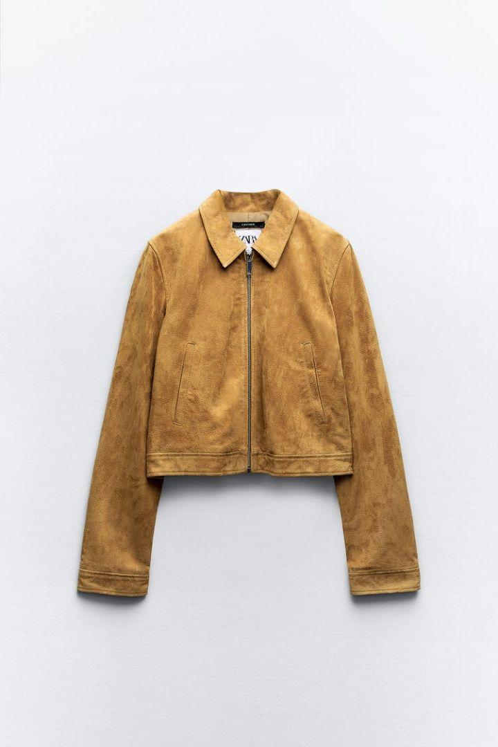 ZARA スエードジャケット Sサイズ 画像3