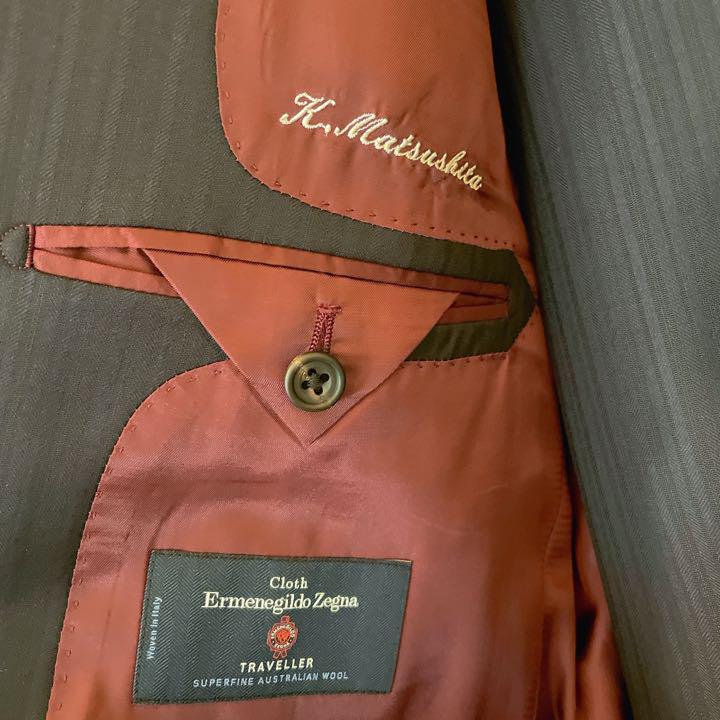 格安低価 Ermenegildo オーダーメイドスーツ 新品未使用 WyK6T-m37833051627 Zegna 限定セール