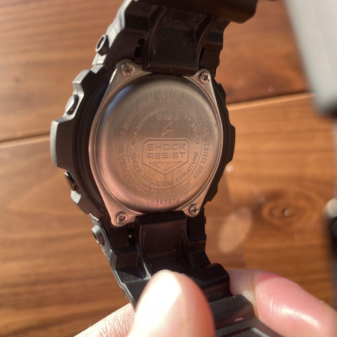 カシオ　G-SHOCK AWG-M100SBB-1AJF