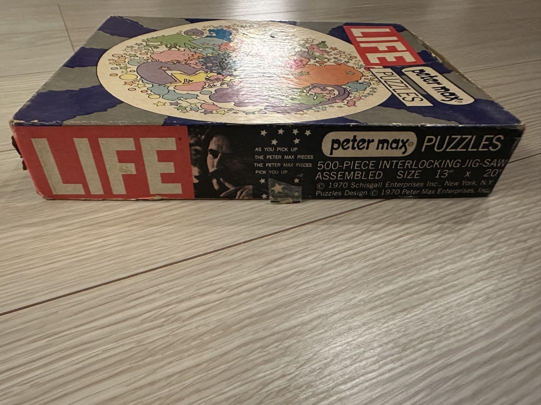 70S Vintage Peter Max Life Puzzle | eBay