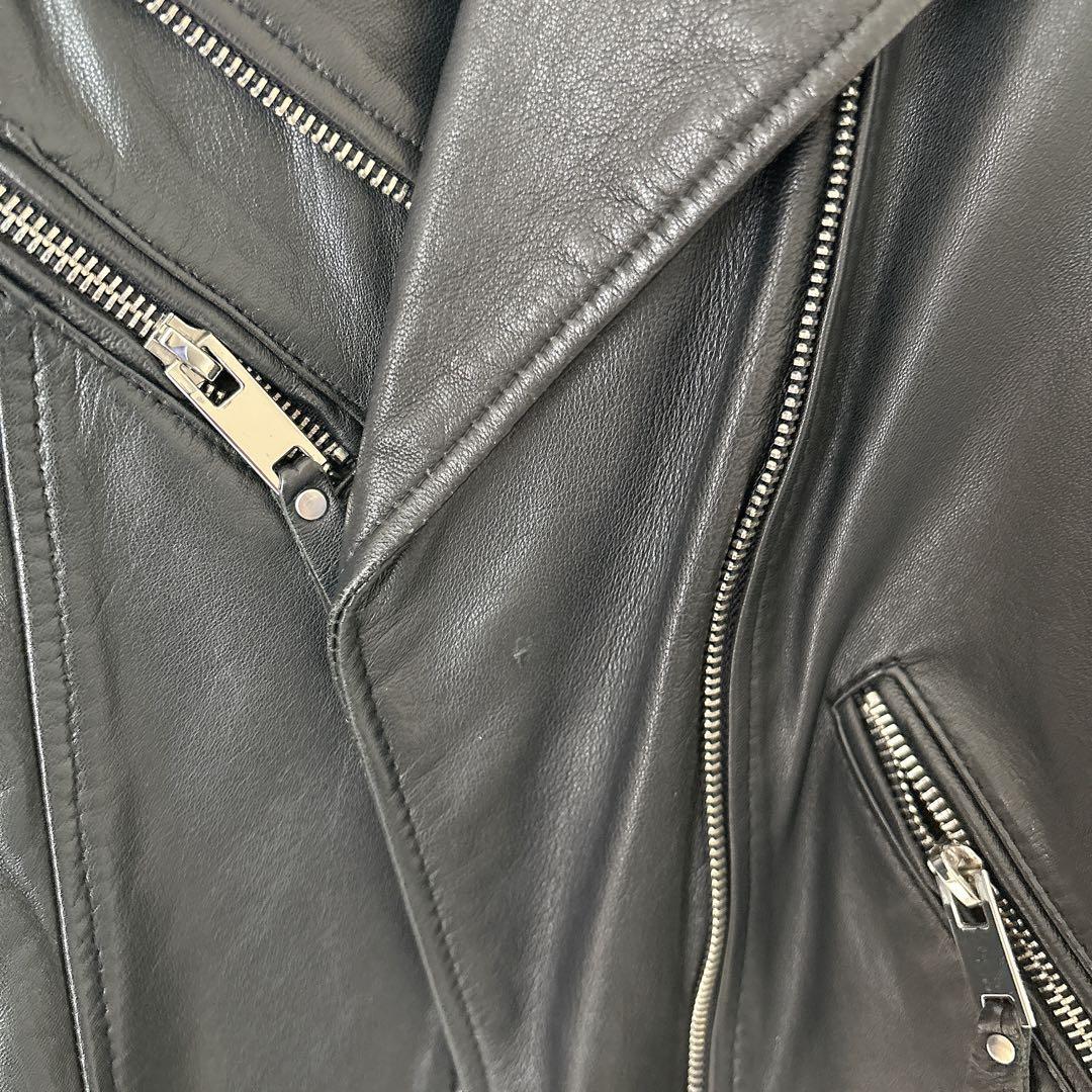 ZARA レザーライダースジャケット S シープスキン　ザラ　本革　ジャケット mdprevattcaulkingandwaterproofing.com