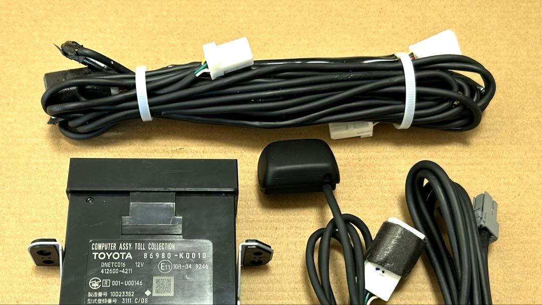トヨタ純正　ビルドインETC2.0(光ビーコン機能付き)