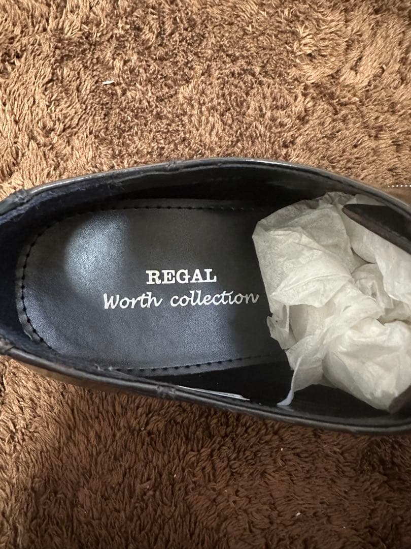 おまけ付】 美品 新品未使用 リーガル革靴25.5cm