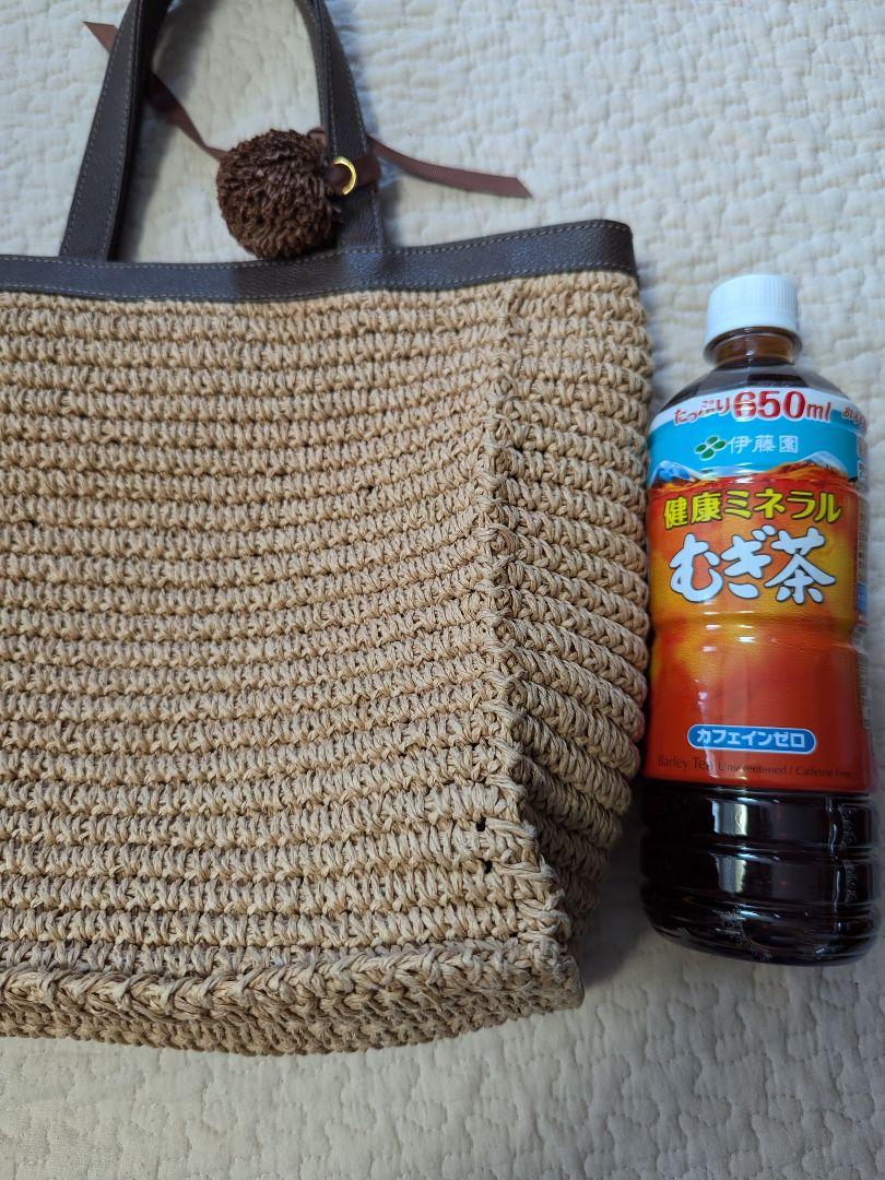 ブルーレーベル　かごバッグ