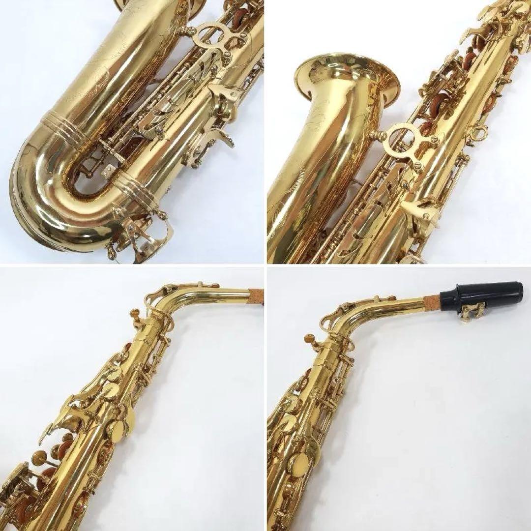 Mavis アルトサックス 彫刻あり 管楽器 セミハードケース