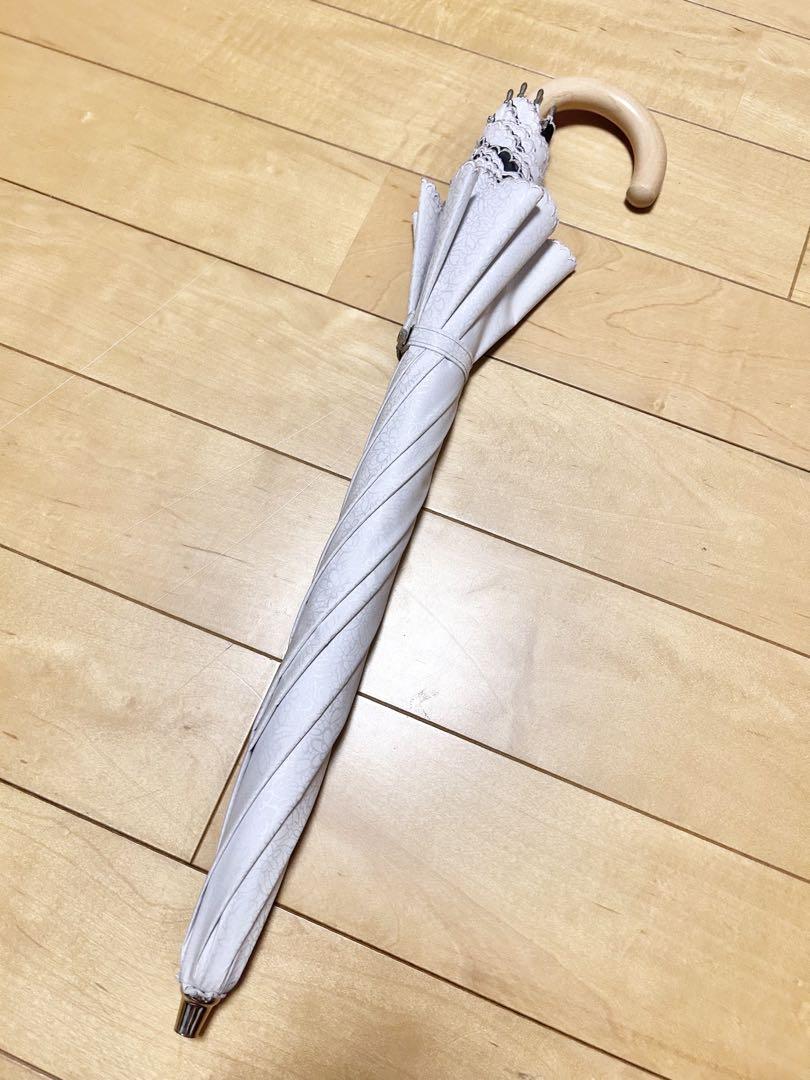 値下げ　ニナリッチ　日傘　新品未使用品 ニナリッチ NINA RICCI 日傘 折りたたみ 完全遮光 軽量 晴雨兼用