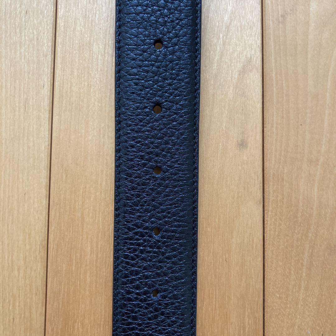 BALLY レザー ベルト Bロゴ