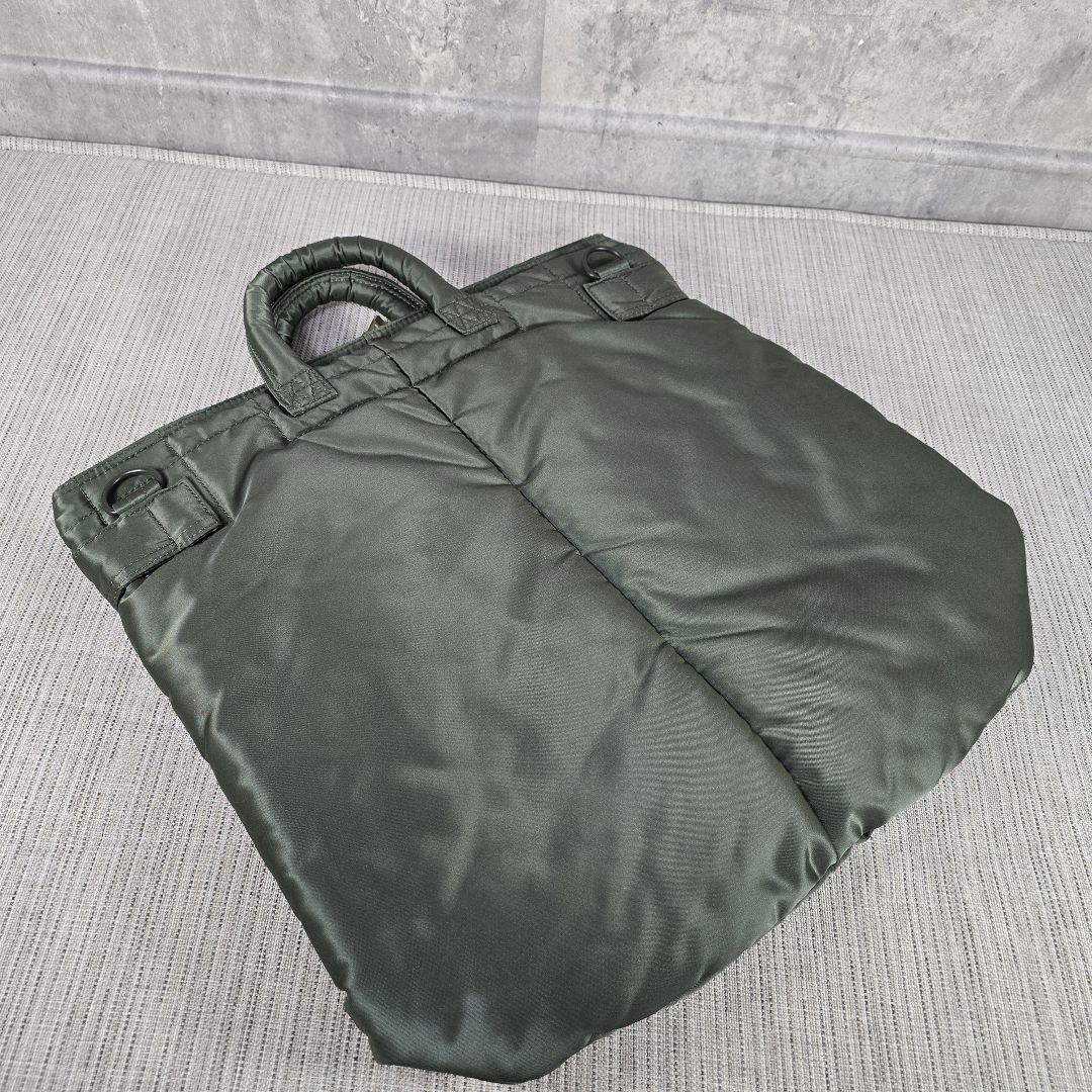 未使用 PORTER TANKER HELMET BAG セージグリーン - メルカリ