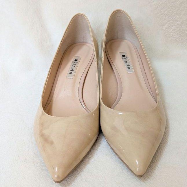 楽天市場】DIANA ダイアナ エナメル パンプス 美品 21 1/2