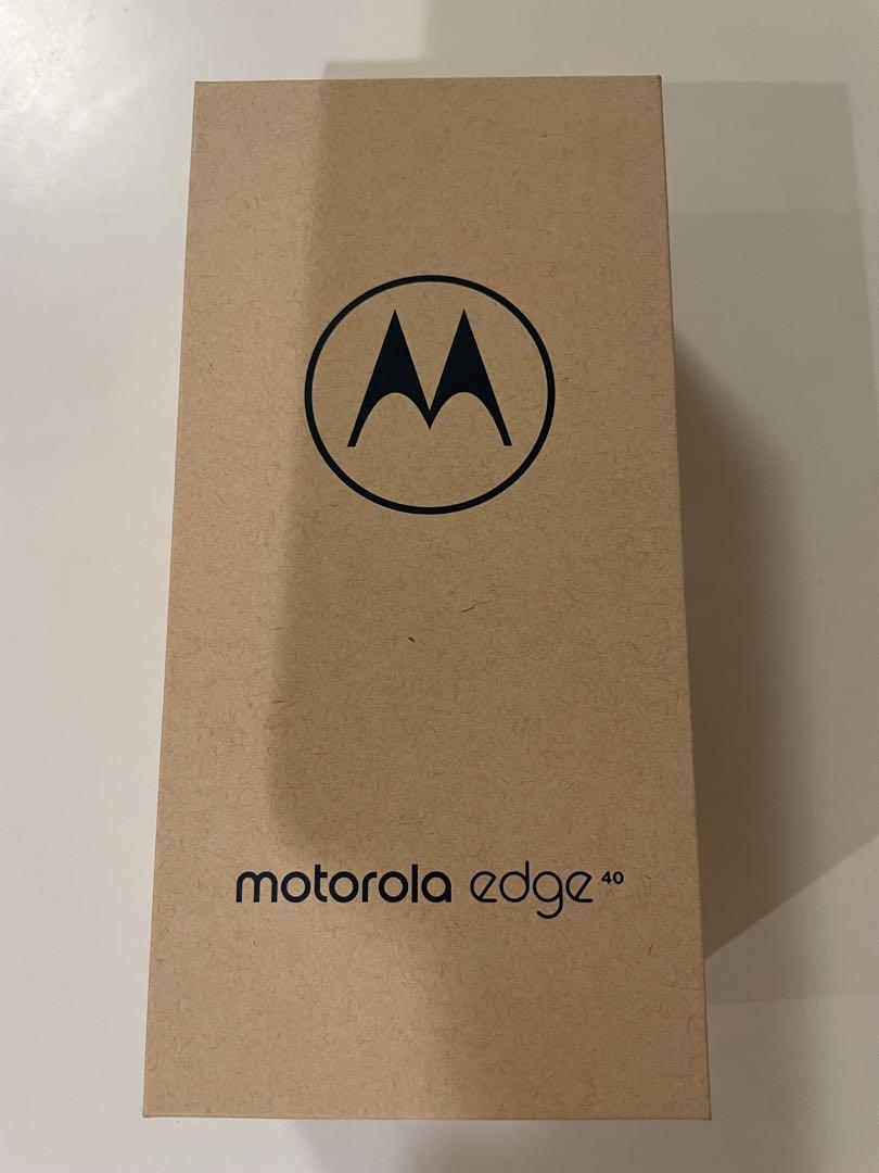 【新品同様】MOTOROLA Edge 40 イクリプスブラック