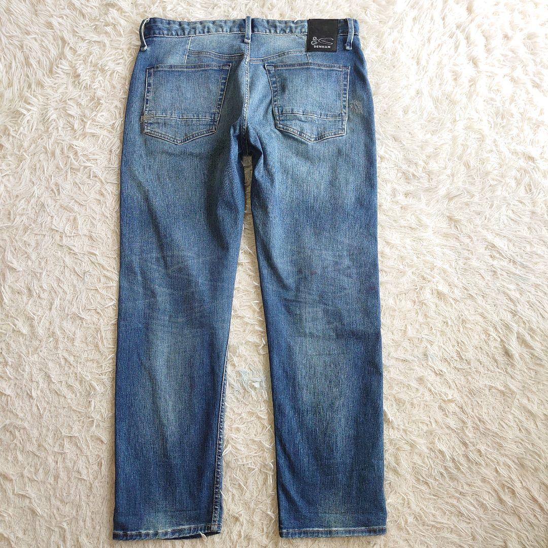 DENHAM デンハム ロークロッチデニム ストレッチジーンズ W34