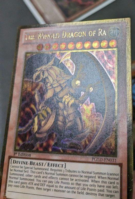 遊戯王、北米版、英語、三幻神、オシリス、翼神竜、オベリスク、ゴルシク、ゴールド