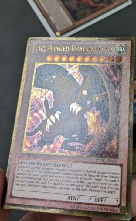遊戯王、北米版、英語、三幻神、オシリス、翼神竜、オベリスク、ゴルシク、ゴールド