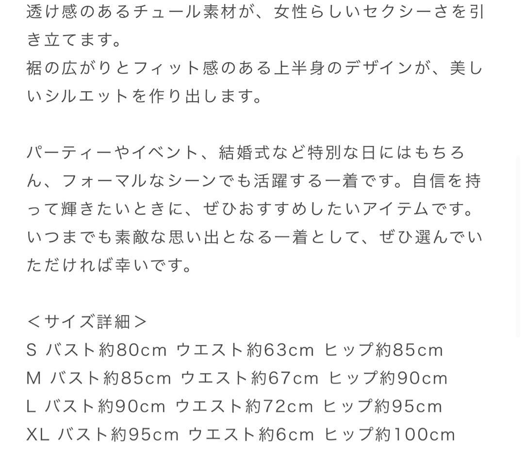 韓国　イブニングドレス　シースルー　ブラック