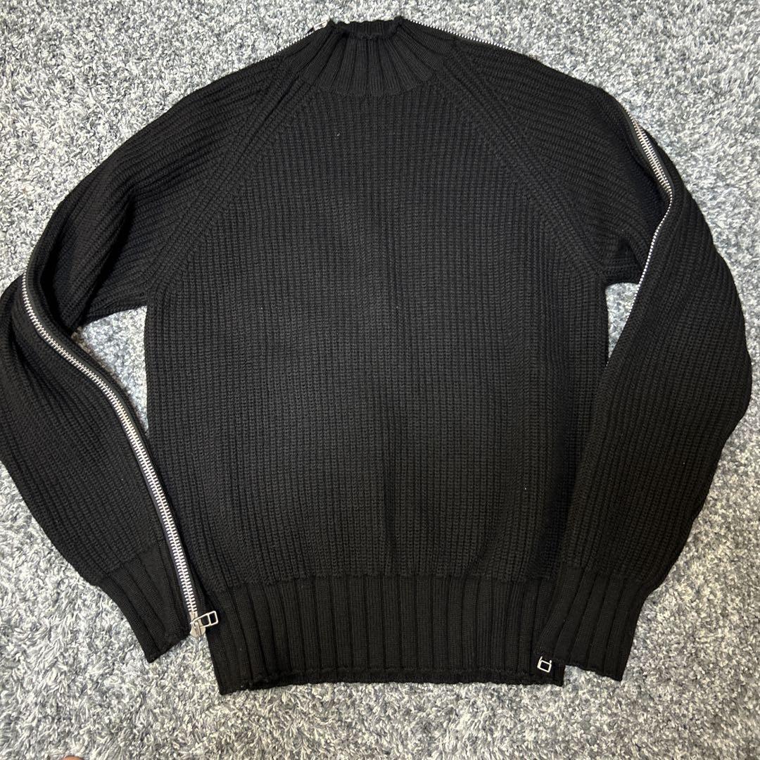 JOHN LAWRENCE SULLIVAN ブラックセーター S 21ss