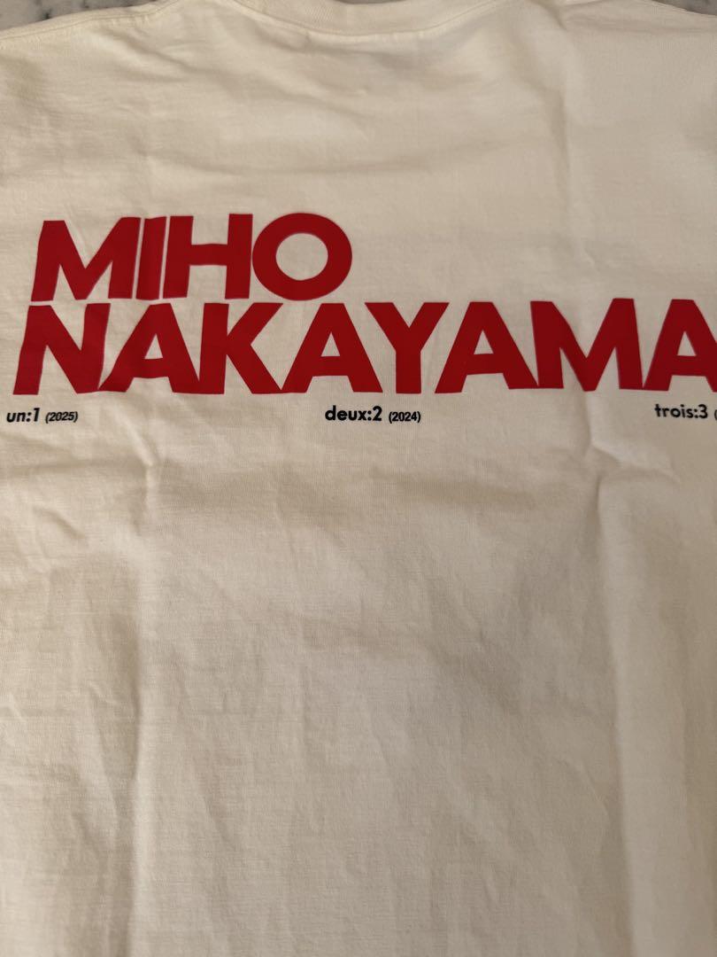 新品 中山美穂 40TH ANNIVERSARY CONCERT Tシャツ XL Tシャツ | MIHO NAKAYAMA OFFICIAL