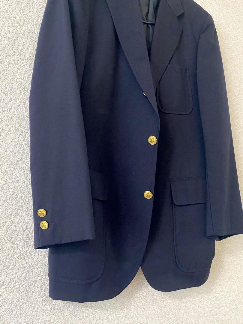ジェイプレス j.press メンズ ブレザー 紺ブレ 金ボタン
