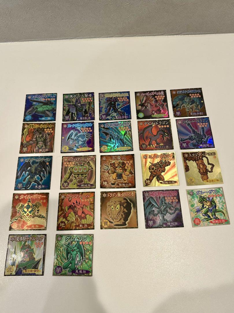 遊戯王 デュエルモンスターズ ウエハースシール ☆22枚・レトロ
