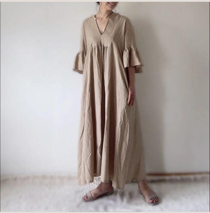 la.chic. baton ロングワンピース 画像8