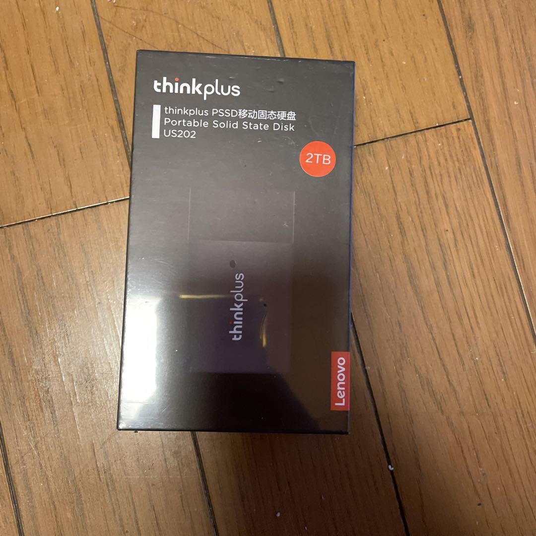 thinkplus ポータブルSSD US202 2TB