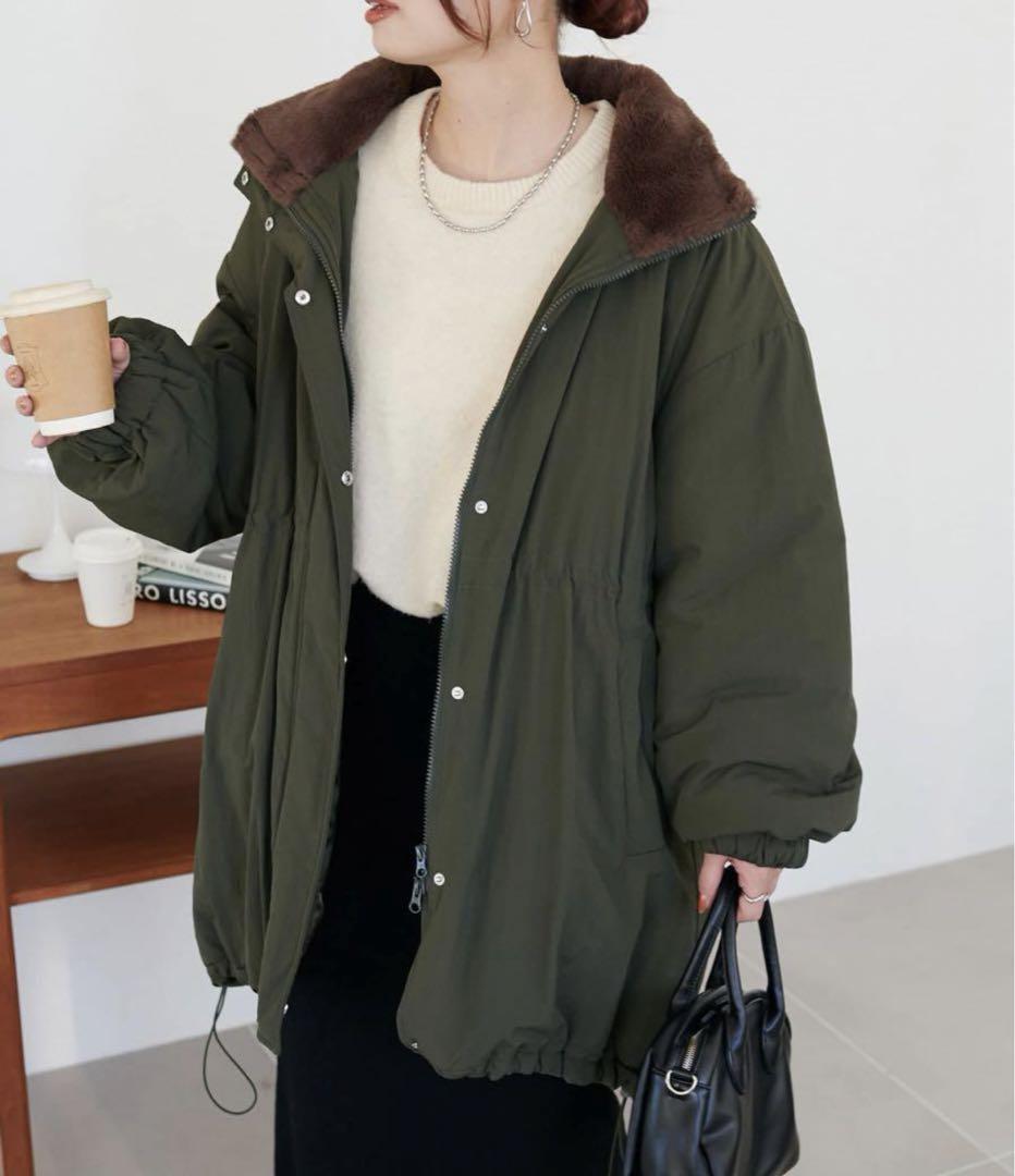Discoat 機能中綿ミリタリーコート　新品未使用