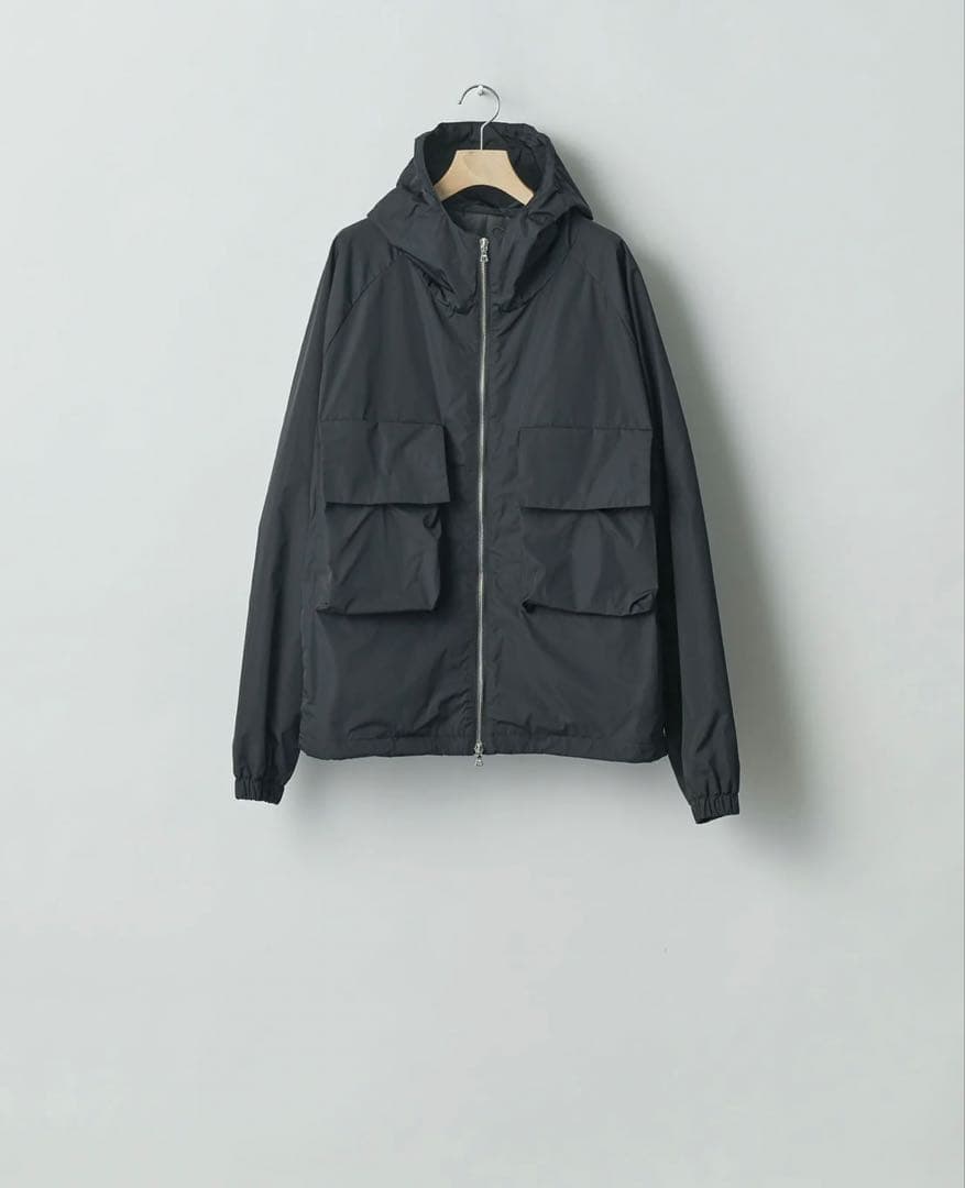 ssstein NYLON TAFTA HOODED SHORT JACKETS・stein