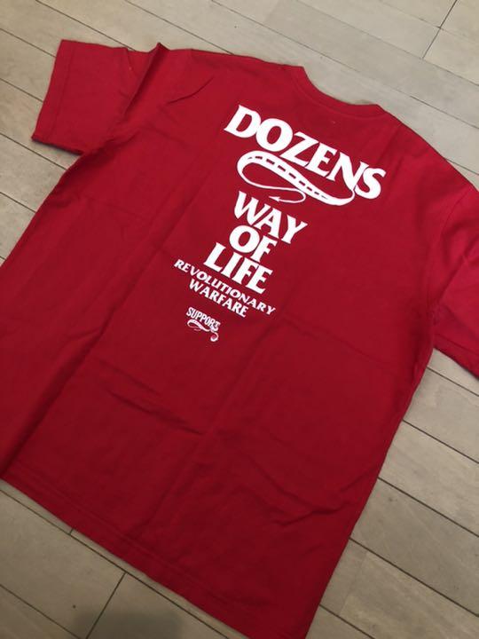 ラッツ rats BOX LOGO Tシャツ M 赤 WAY OF LIFE ラッツ rats BOX LOGO Tシャツ M 赤 WAY OF LIFE