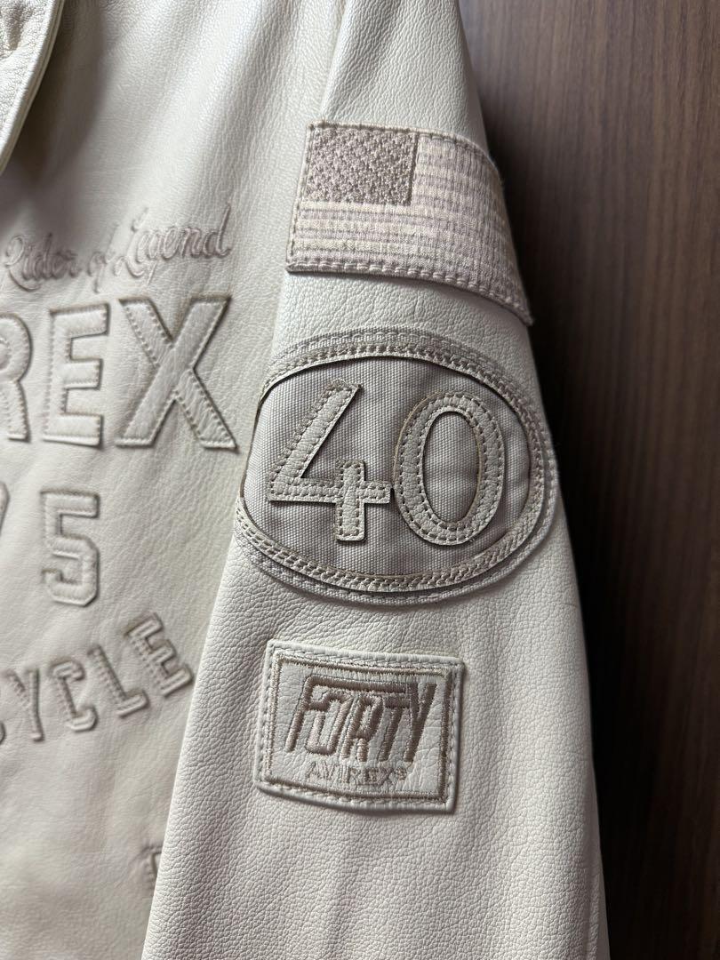 【美品】AVIREX 1975 MOTOR CYCLE レザージャケット