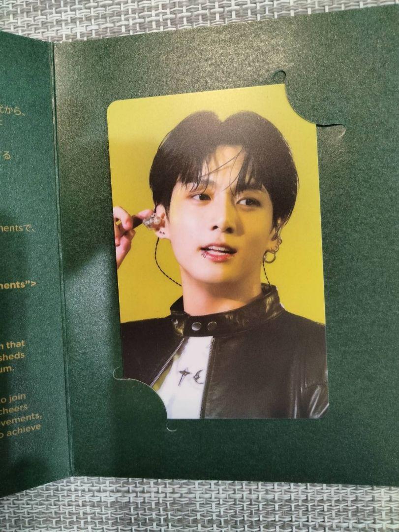 BTS ジョングク グク JUNGKOOK JK GOLDEN 入場特典 トレカ