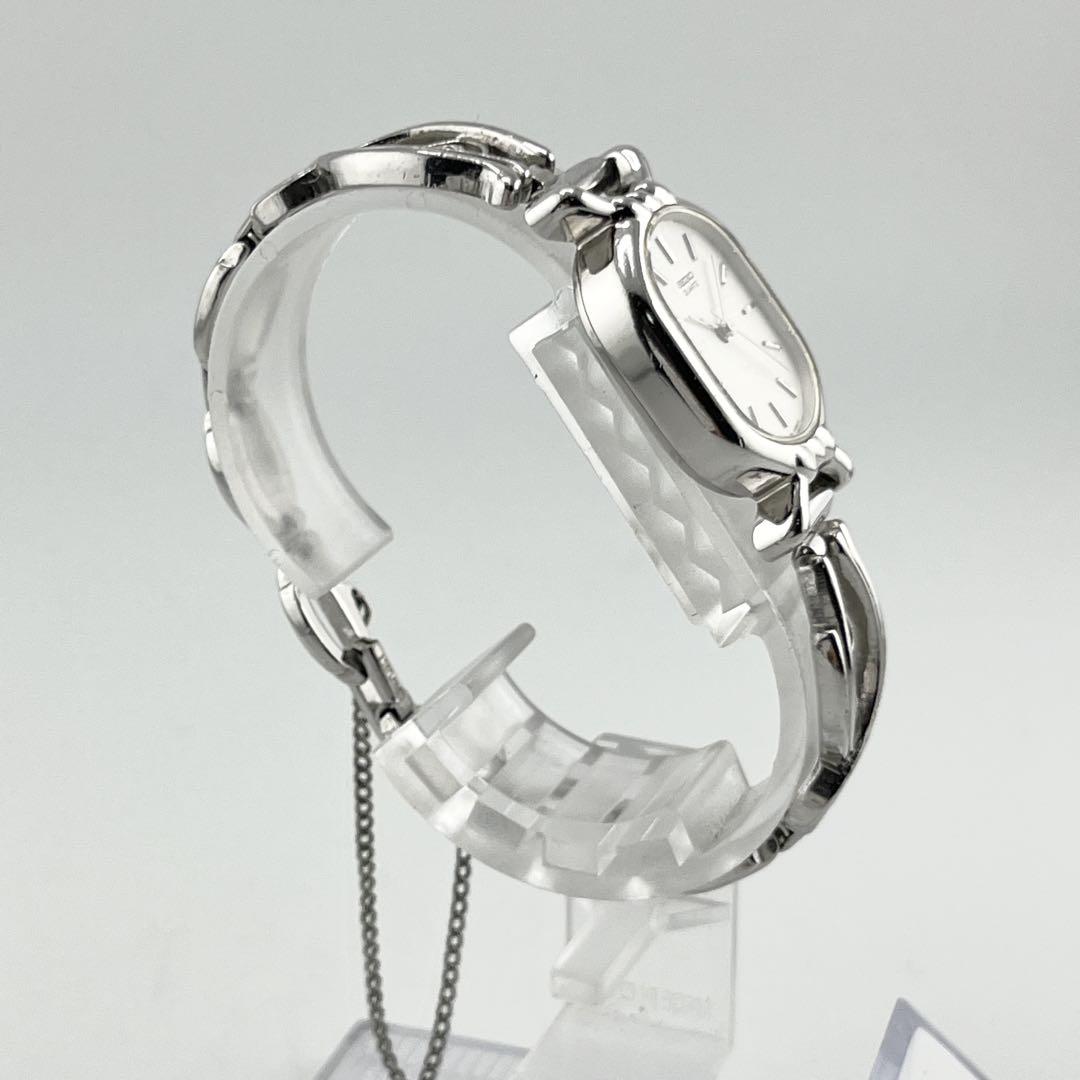 【稼働】SEIKO クオーツ 2621-5230 シルバー レディース