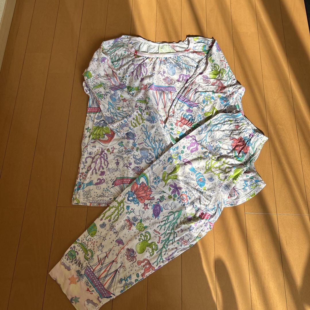 ツモリチサトルーム　パジャマ　ルームウェア　春夏用　L