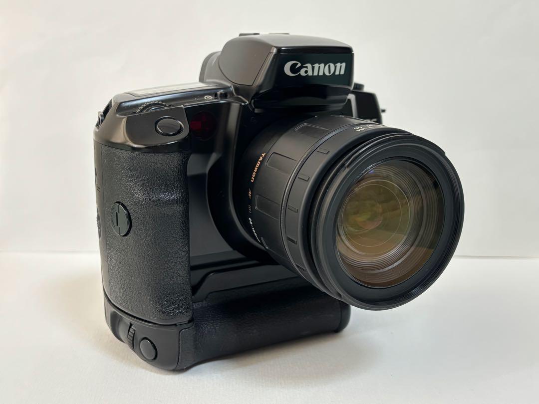 フィルム一眼レフ Canon EOS5 QD VG10 28-105mm付き - メルカリ