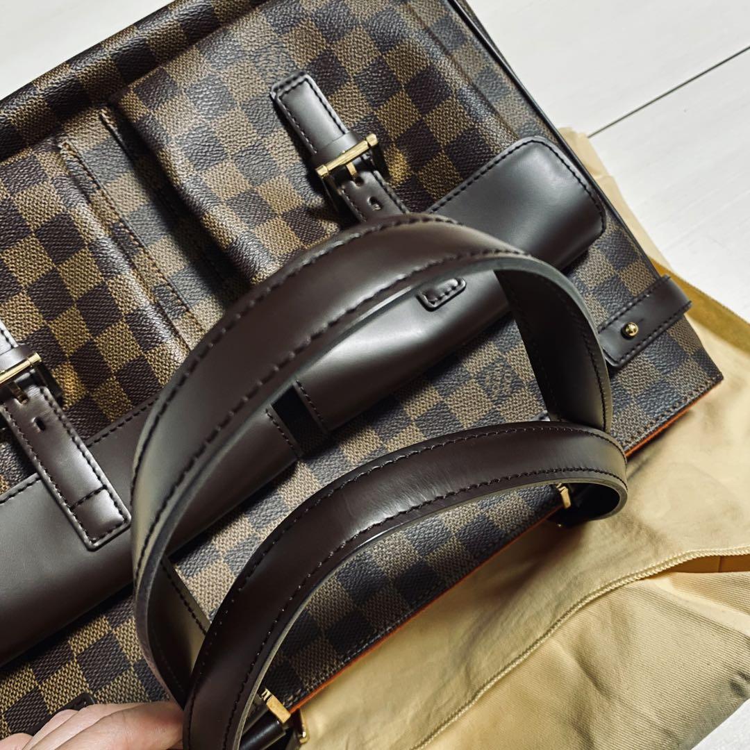美品ルイヴィトン LV ユゼス ダミエ エベヌ ショルダー バッグ
