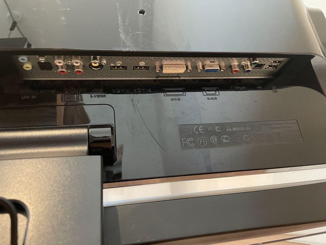 セール【美品】BENQ27インチモニターM2700HD⭐︎スピーカー内蔵リモコン付