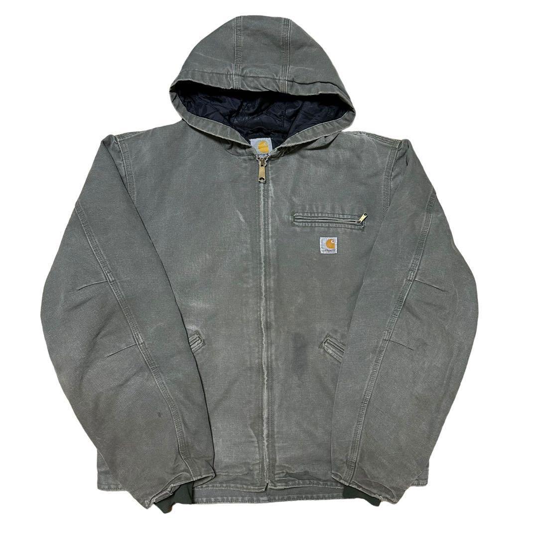 希少 L Carhartt シエラジャケット MOS モスグリーン 画像2